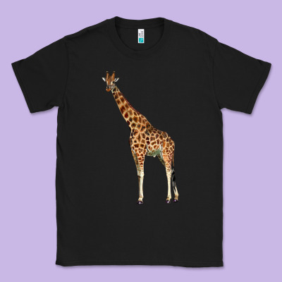 Giraffe Classic Tee Designed By Lillyallendesigns