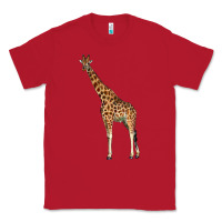 Red giraffe Classic Tee - LillyAllenDesigns