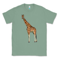 Sage giraffe Classic Tee - LillyAllenDesigns