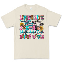 Bone living life somewhere between jesus take the wheel Premium Tee - AdoDesignShop