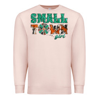 Pale Pink small town girl western windmill Premium Sweatshirt - Jasminsmagicworld