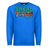 True Royal small town girl western windmill Premium Sweatshirt - Jasminsmagicworld