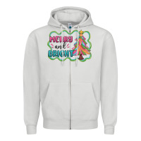 Merry And Bright Christmas Tree Zipper Hoodie | Teevron