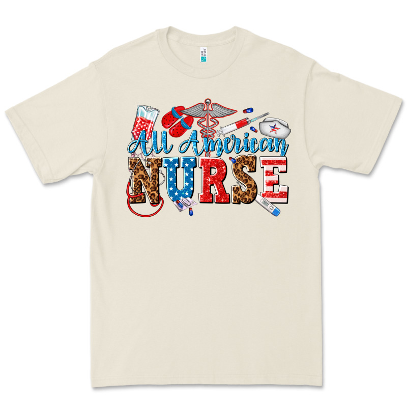 All American Nurse Premium Tee by texasbilliewilder | Teevron