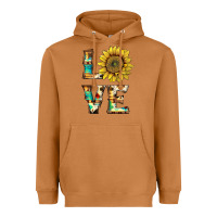 Meerkat western love with sunflower Heavyweight Hoodie - Artiststas