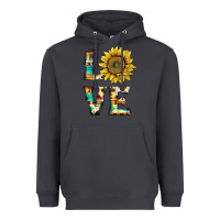 Smoke western love with sunflower Heavyweight Hoodie - Artiststas