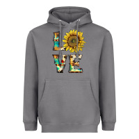 Storm western love with sunflower Heavyweight Hoodie - Artiststas