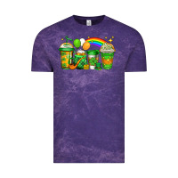 Cloud Purple st patricks coffee Vintage Tee - Jasminsmagicworld