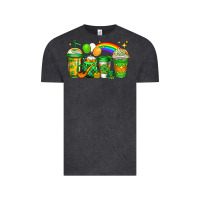 Vintage Black st patricks coffee Vintage Tee - Jasminsmagicworld