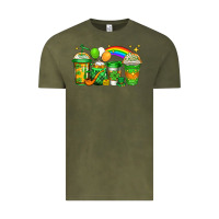 Vintage Olive st patricks coffee Vintage Tee - Jasminsmagicworld