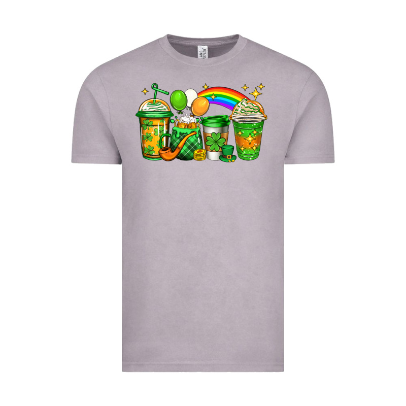 St Patricks Coffee Vintage Tee by Jasminsmagicworld | Teevron