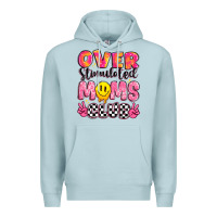 Blue Mist over stimulated moms club Premium Hoodie - JahusDesignShop