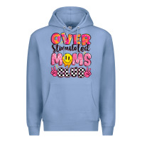 Colony Blue over stimulated moms club Premium Hoodie - JahusDesignShop