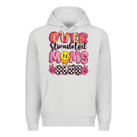 Dove Grey over stimulated moms club Premium Hoodie - JahusDesignShop