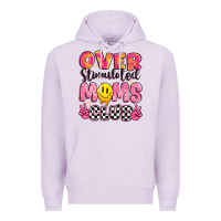 Lilac over stimulated moms club Premium Hoodie - JahusDesignShop
