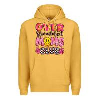 Mustard over stimulated moms club Premium Hoodie - JahusDesignShop