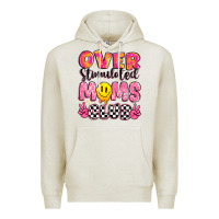 Oatmeal Heather over stimulated moms club Premium Hoodie - JahusDesignShop