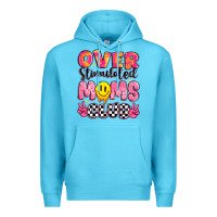 Ocean Blue over stimulated moms club Premium Hoodie - JahusDesignShop
