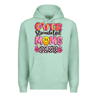 Seafoam over stimulated moms club Premium Hoodie - JahusDesignShop