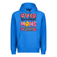 True Royal over stimulated moms club Premium Hoodie - JahusDesignShop