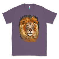 Lavender Lion Head Classic Tee - LillyAllenDesigns