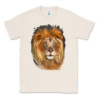 Natural Lion Head Classic Tee - LillyAllenDesigns