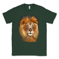 Sports Green Lion Head Classic Tee - LillyAllenDesigns