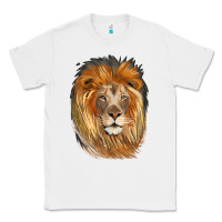 White Lion Head Classic Tee - LillyAllenDesigns