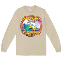 Mushroom salt water heals everything Long Sleeve Tee - Jasminsmagicworld