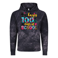 Cloud Black happy 100th days of school cat Vintage Hoodie - Artiststas