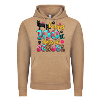 Vintage Coffee happy 100th days of school cat Vintage Hoodie - Artiststas