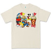 Bone cartoon characters coffee cups Premium Tee - Zillion Design Studio
