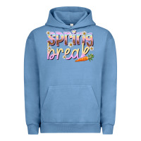 Pigment Pebble Blue Spring break Easter Day Urban Hoodie - HowdyJamesFarm