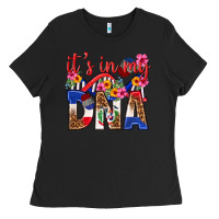 Black its in my dna dominican republic Ladies Tee - texasbilliewilder