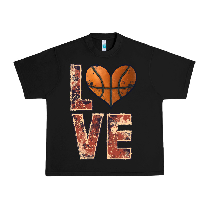 Basketball Love Urban Heavy Tee by JahusDesignShop | Teevron