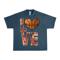 Midnight Navy basketball love Urban Heavy Tee - JahusDesignShop