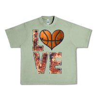 Oil Green basketball love Urban Heavy Tee - JahusDesignShop