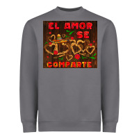 Storm el amor se comparte with churros Heavyweight Sweatshirt - AdoDesignShop
