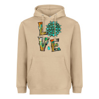 Mushroom love with gemstone Heavyweight Hoodie - Artiststas