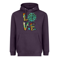 Plum love with gemstone Heavyweight Hoodie - Artiststas