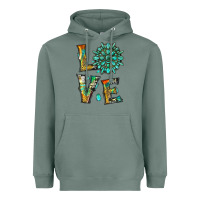 Sage love with gemstone Heavyweight Hoodie - Artiststas