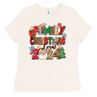 Bone family christmas crew 2024 Ladies Tee - Zillion Design Studio