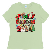 Matcha family christmas crew 2024 Ladies Tee - Zillion Design Studio