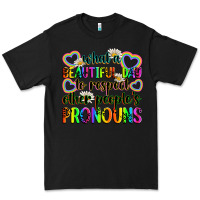 Black what a beautiful day to respect other people's pro Premium Tee - Zillion Design Studio