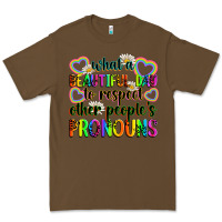 Cacao what a beautiful day to respect other people's pro Premium Tee - Zillion Design Studio