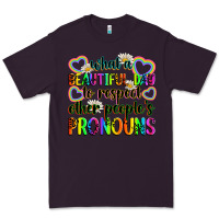 Plum what a beautiful day to respect other people's pro Premium Tee - Zillion Design Studio