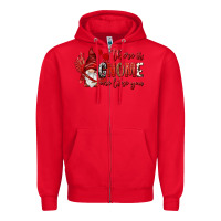 Red there is gnome one like you Zipper Hoodie - NancyCooperArtShop