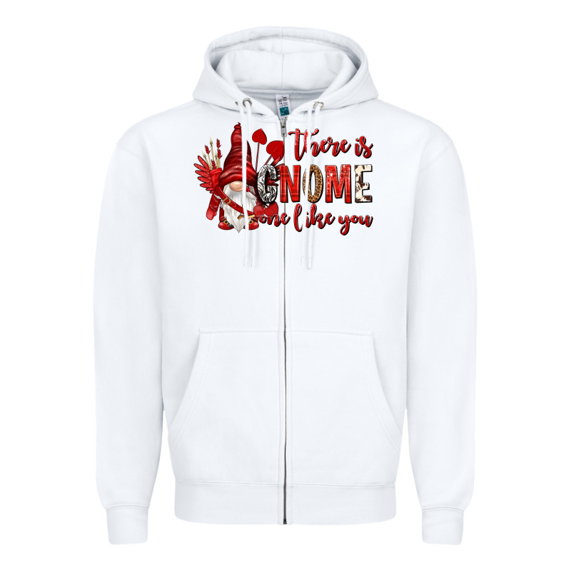 There Is Gnome One Like You Zipper Hoodie by NancyCooperArtShop | Teevron