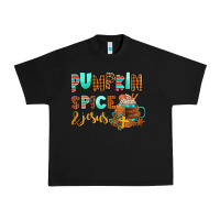 Black pumpkin spice and jesus Urban Heavy Tee - AdoDesignShop