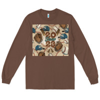 Chestnut Baseball senior Long Sleeve Tee - NancyCooperArtShop